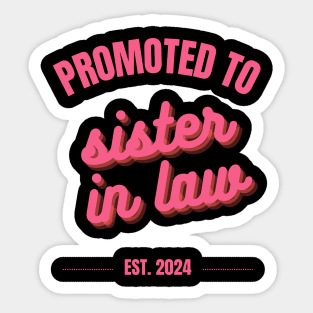 Sister in law Sticker